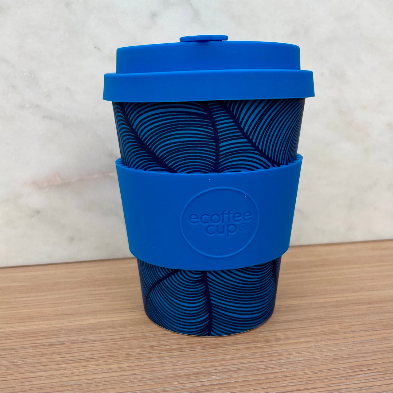 Blue Waves Coffee Cup