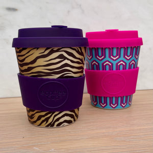 Tiger Print Coffee Cup