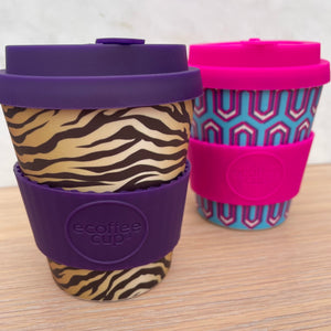 Tiger Print Coffee Cup