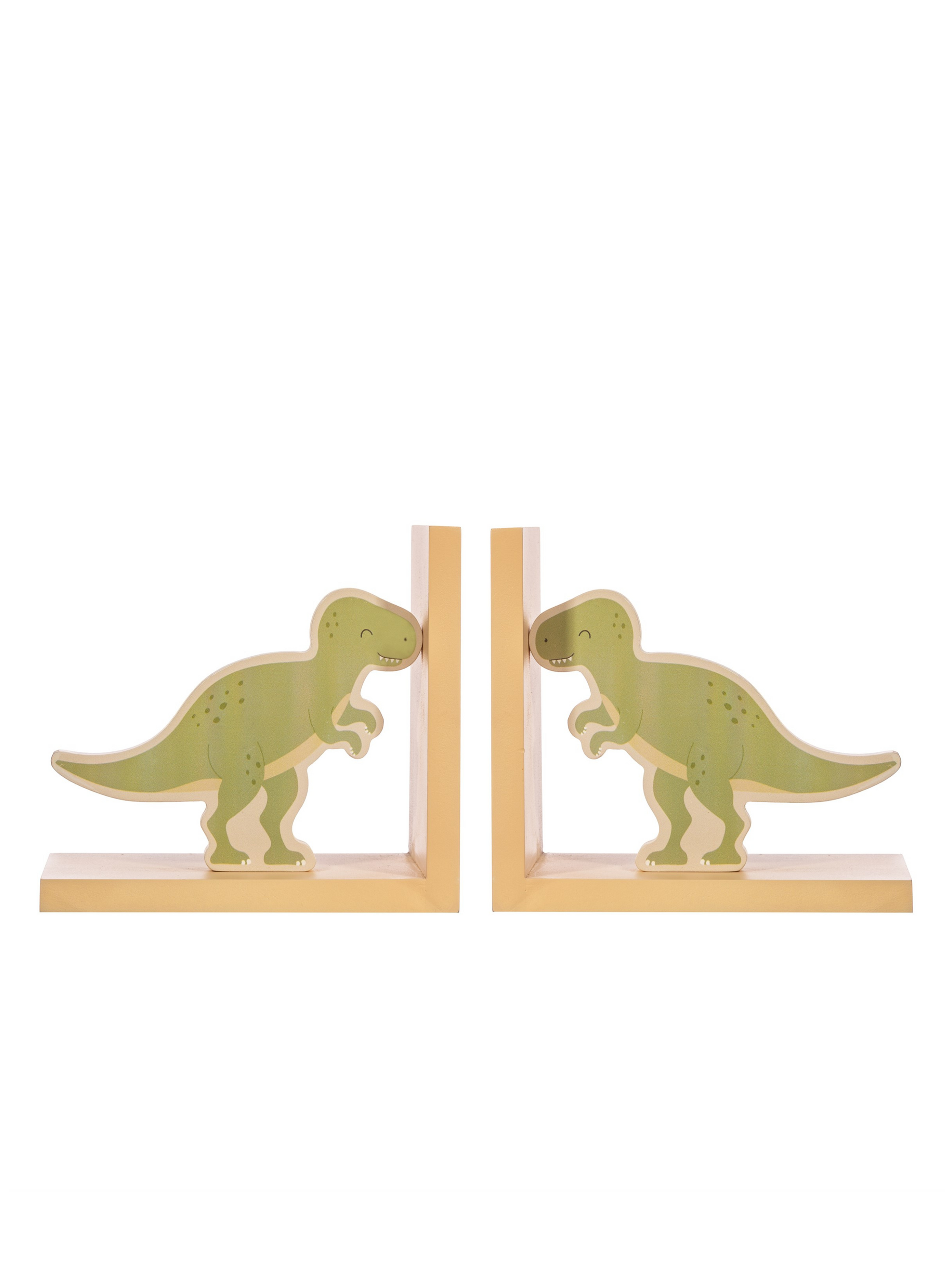 Dinosaur bookends