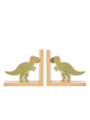 Dinosaur bookends