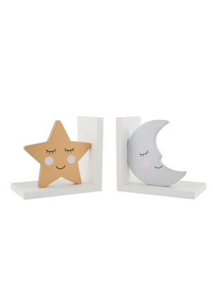 Moon & Stars Bookends