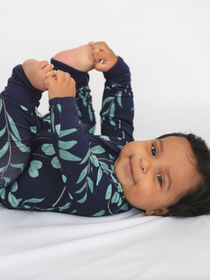 Eucalyptus Zip Up Babygrow