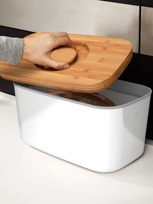 Bread Bin with Bamboo Lid