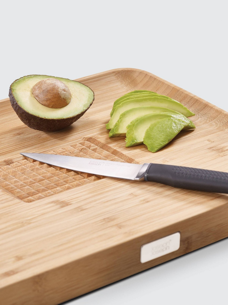 Cut&Carve™ Bamboo Chopping Board