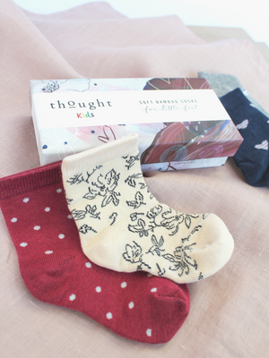 Lettie Baby Bamboo Organic Cotton Sock Gift Box