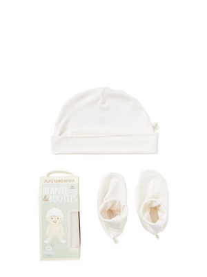 Baby Beanie + Bootie Set