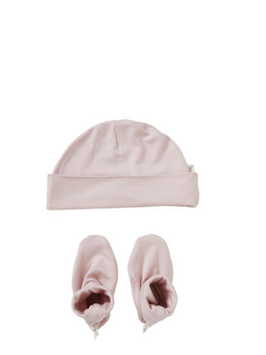 Baby Beanie + Bootie Set