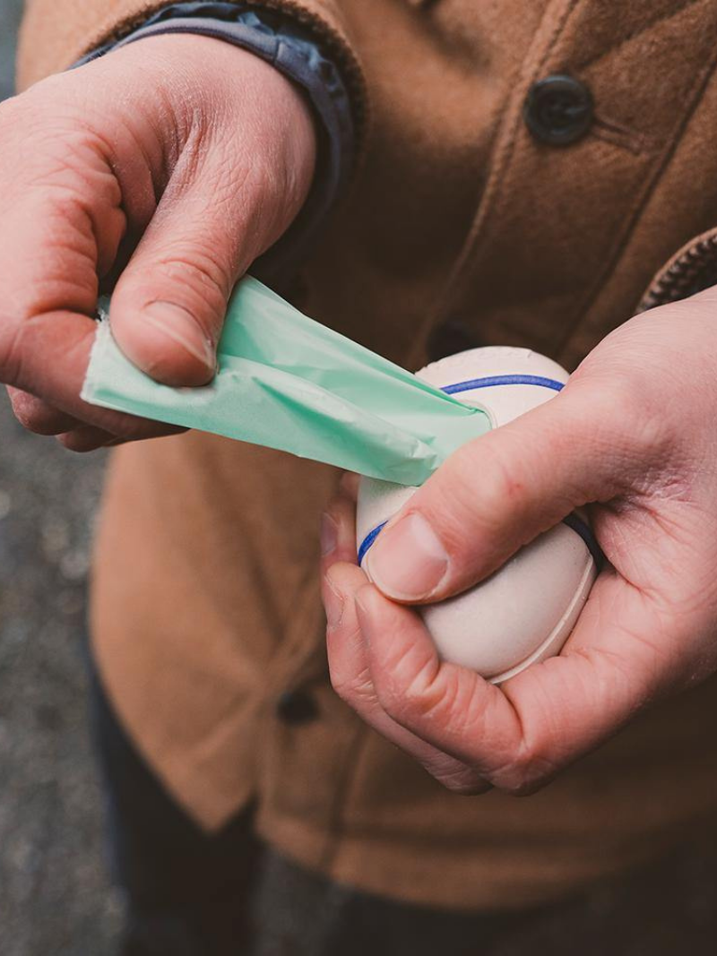 Natural Pocket Poop Bag Dispenser