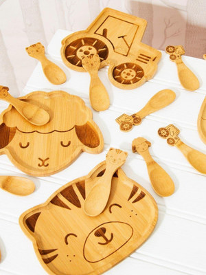 Tiger Spoons Set