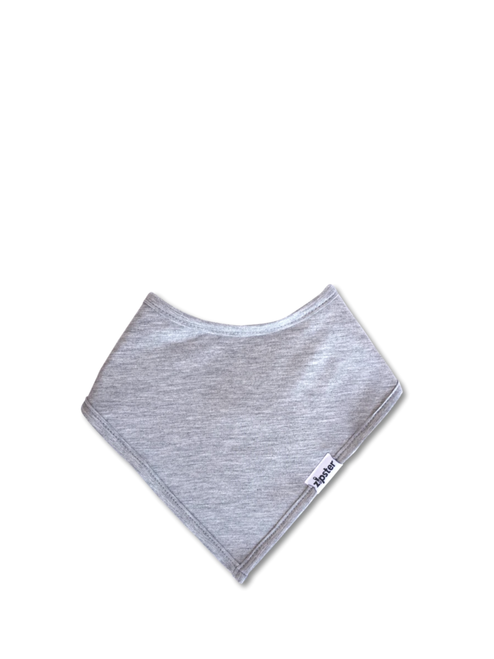 Grey Dribbler Bib