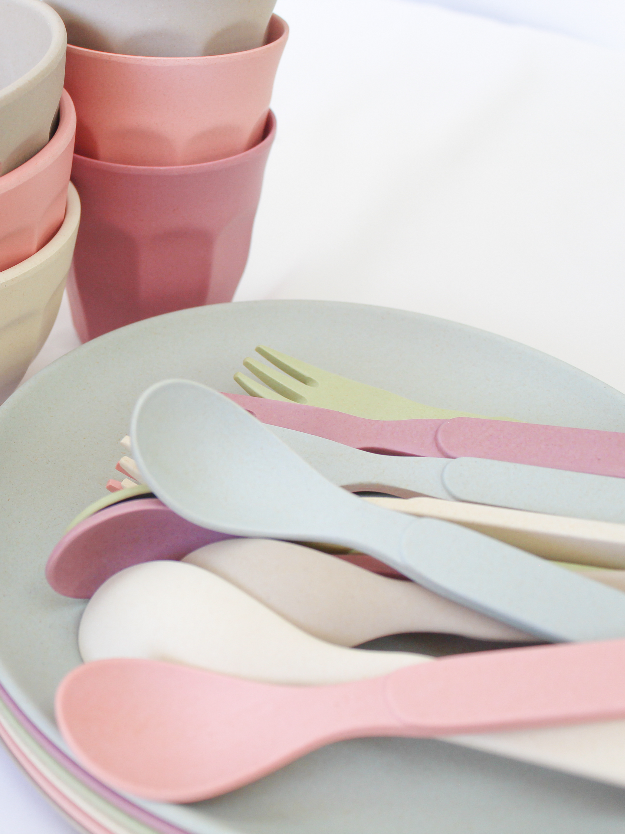 Colourful Forks set