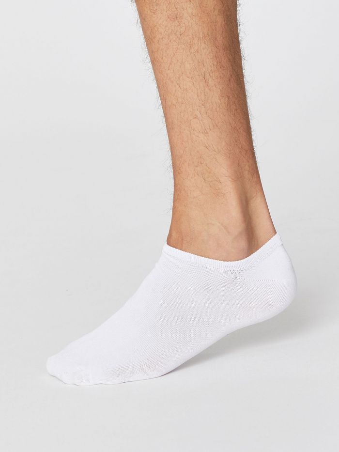 Ashley Bamboo Organic Cotton Trainer Socks