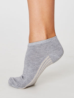 Bamboo Organic Cotton Blend Trainer Socks