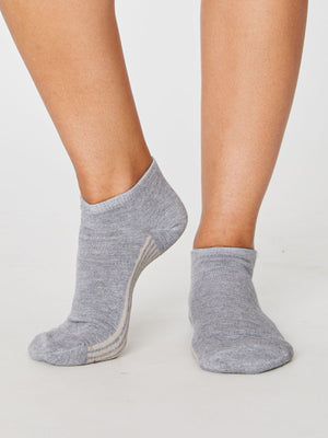 Bamboo Organic Cotton Blend Trainer Socks