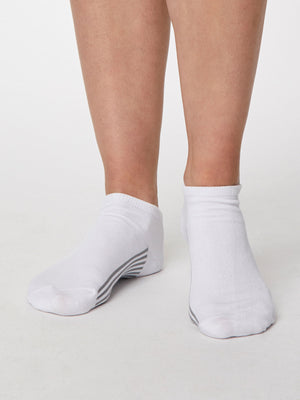 Bamboo Organic Cotton Blend Trainer Socks